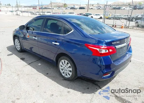 2016 Nissan Sentra S из США, поврежденный, VIN 3N1AB7AP5GY330075